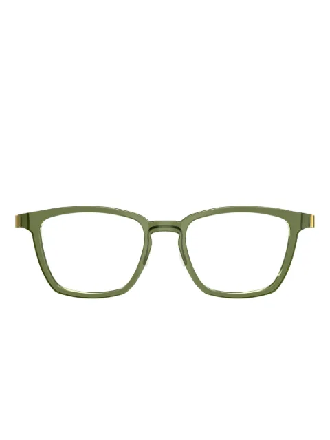Lindberg rectangle-frame glasses