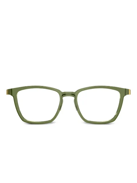 Lindberg rectangle-frame glasses
