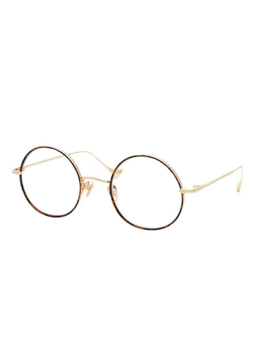 EQUE.M Water Blink II bril met rond montuur - Goud