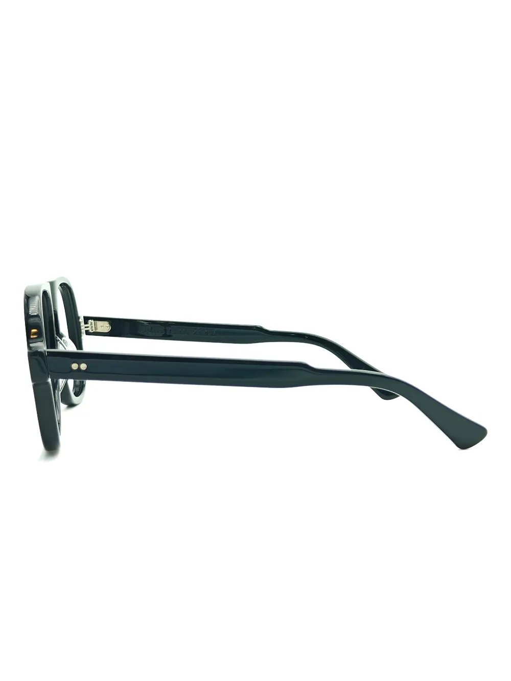  Julius Tart Optical Browline-frame Sunglasses - Black 