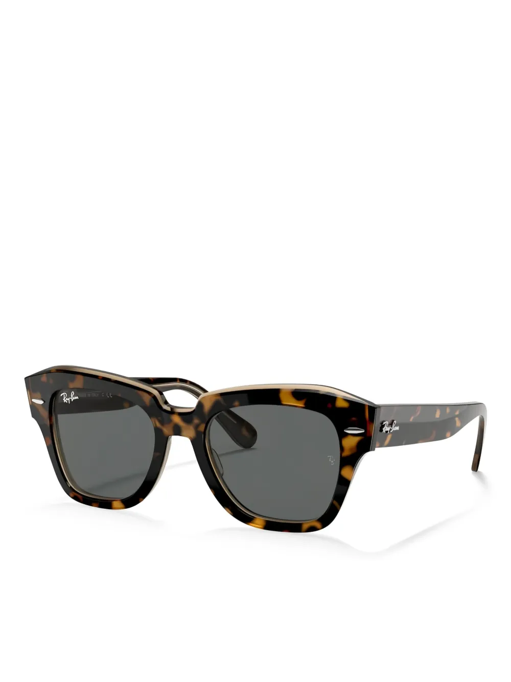 Ray-Ban ロゴ サングラス - ブラウン Ray-Ban ロゴ サングラス - ブラウン