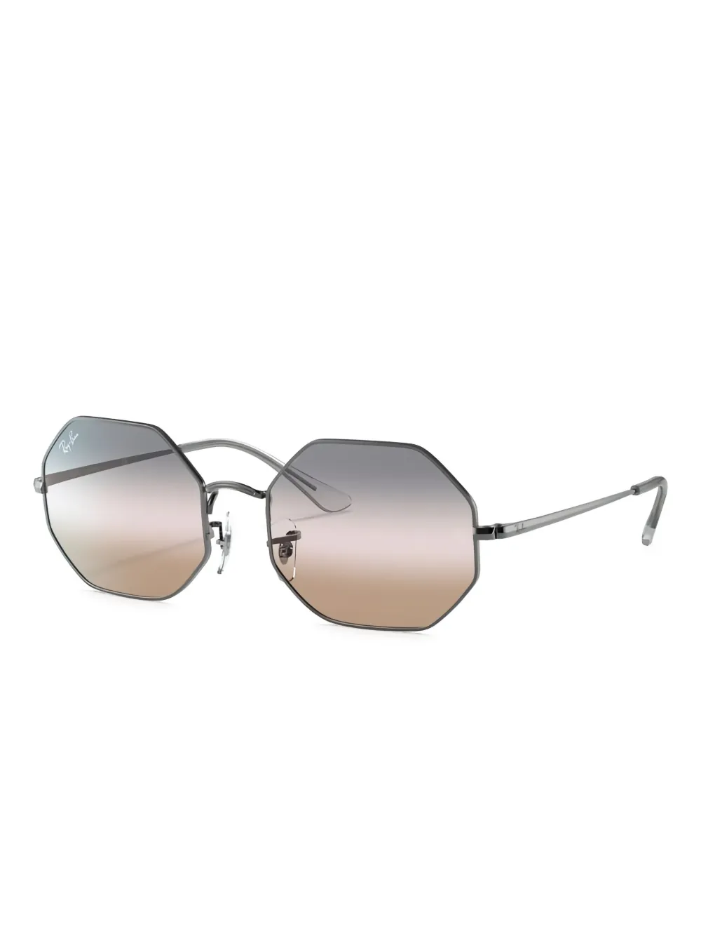 Ray-Ban geometric-frame sunglasses - Grijs