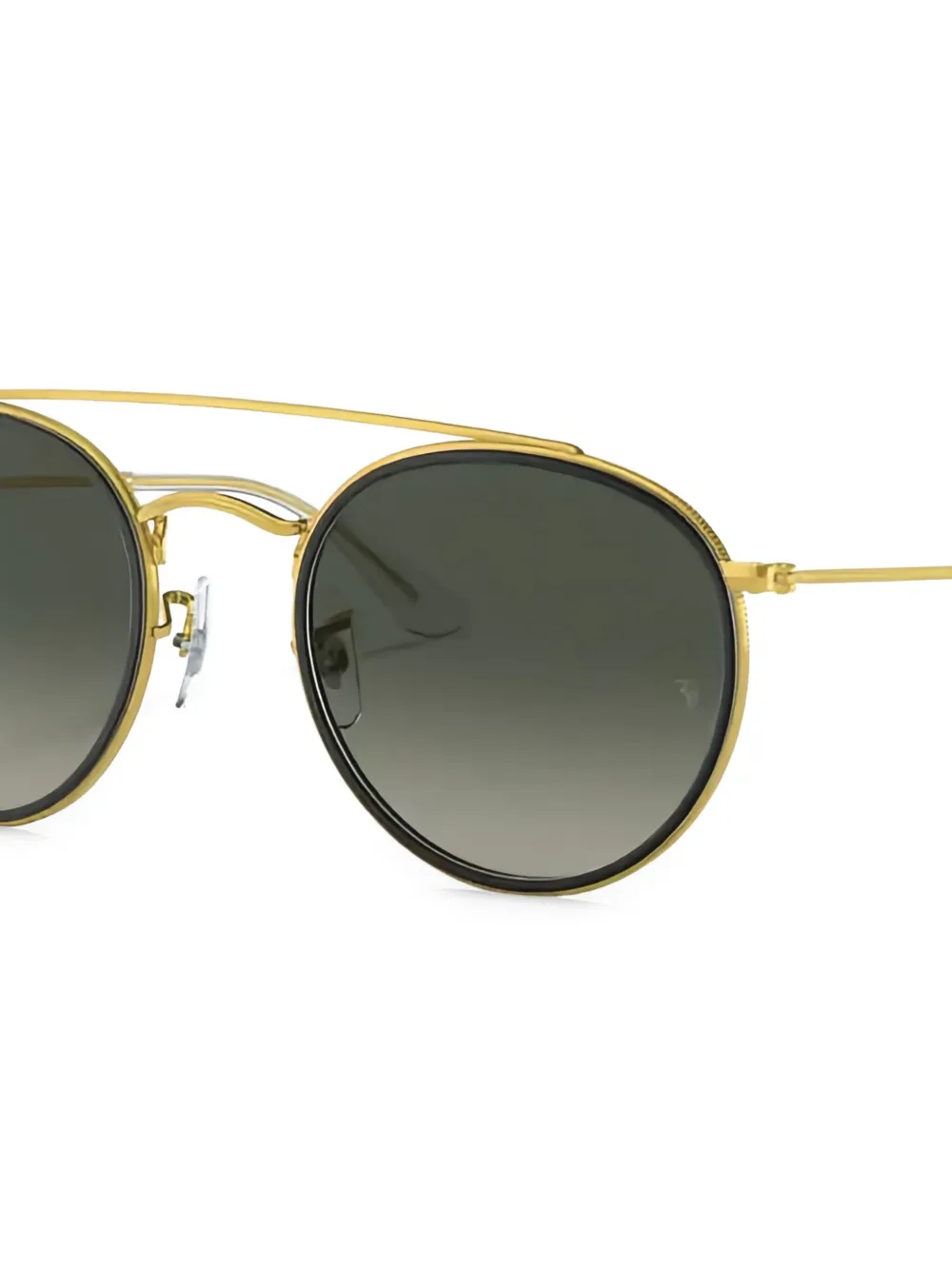 Ray-Ban Zonnebril met rond montuur - Goud