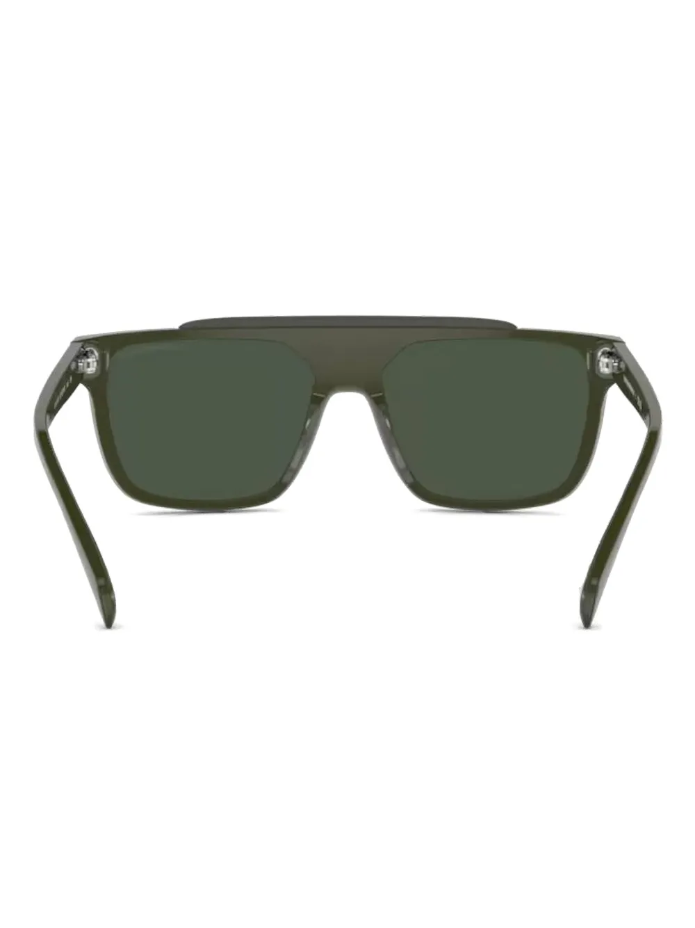 Emporio Armani Mask zonnebril Groen