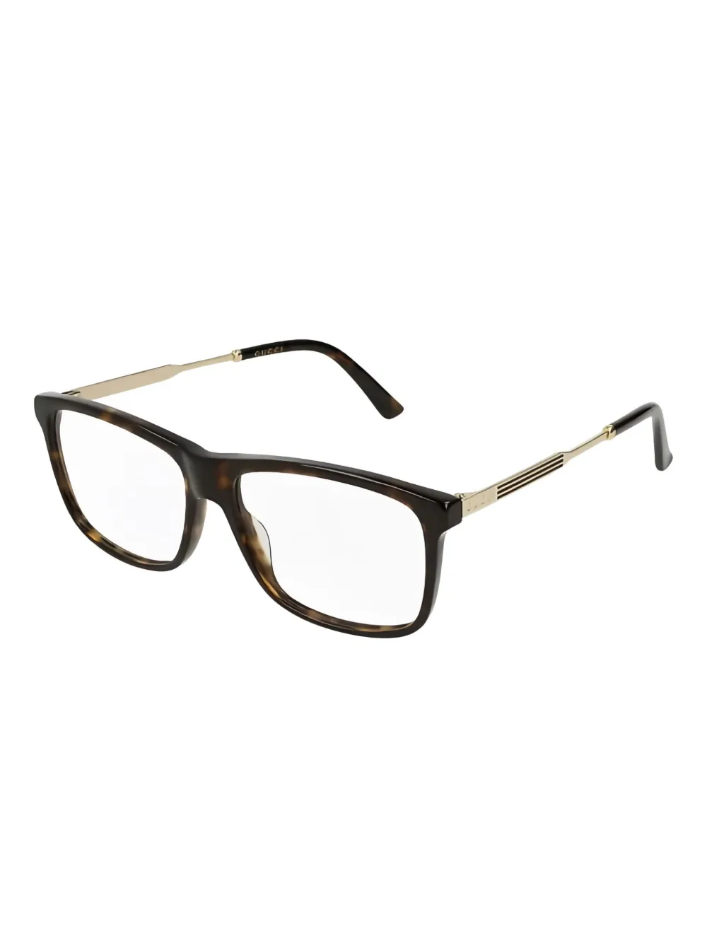 Gucci Eyewear lentes con armazón rectangular | marrón | Image 1
