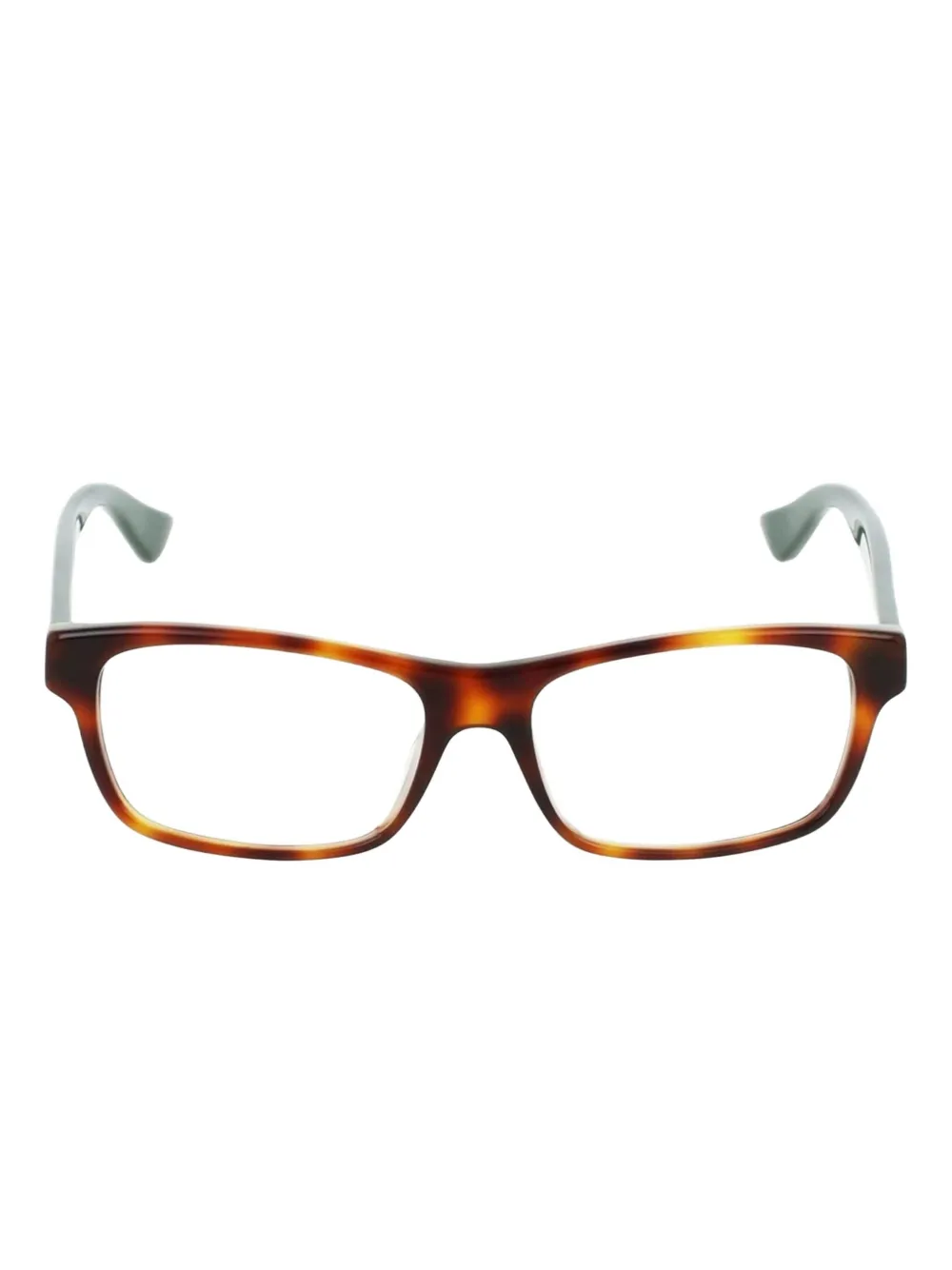 Gucci Eyewear rectangular-frame glasses | Green | Image 1