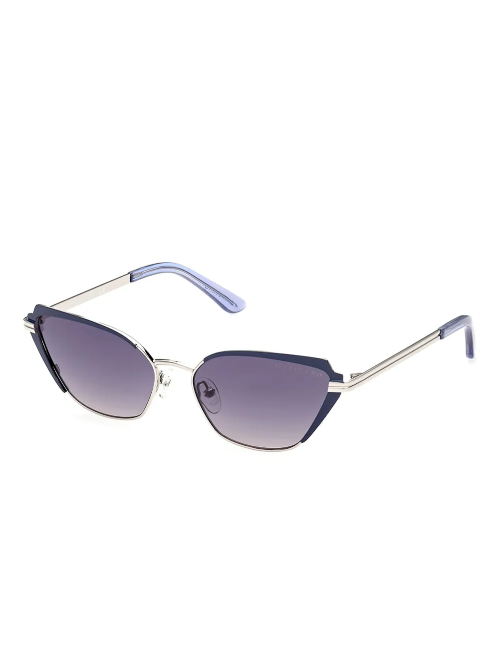 GUESS EYEWEAR geometric-frame sunglasses - Zilver
