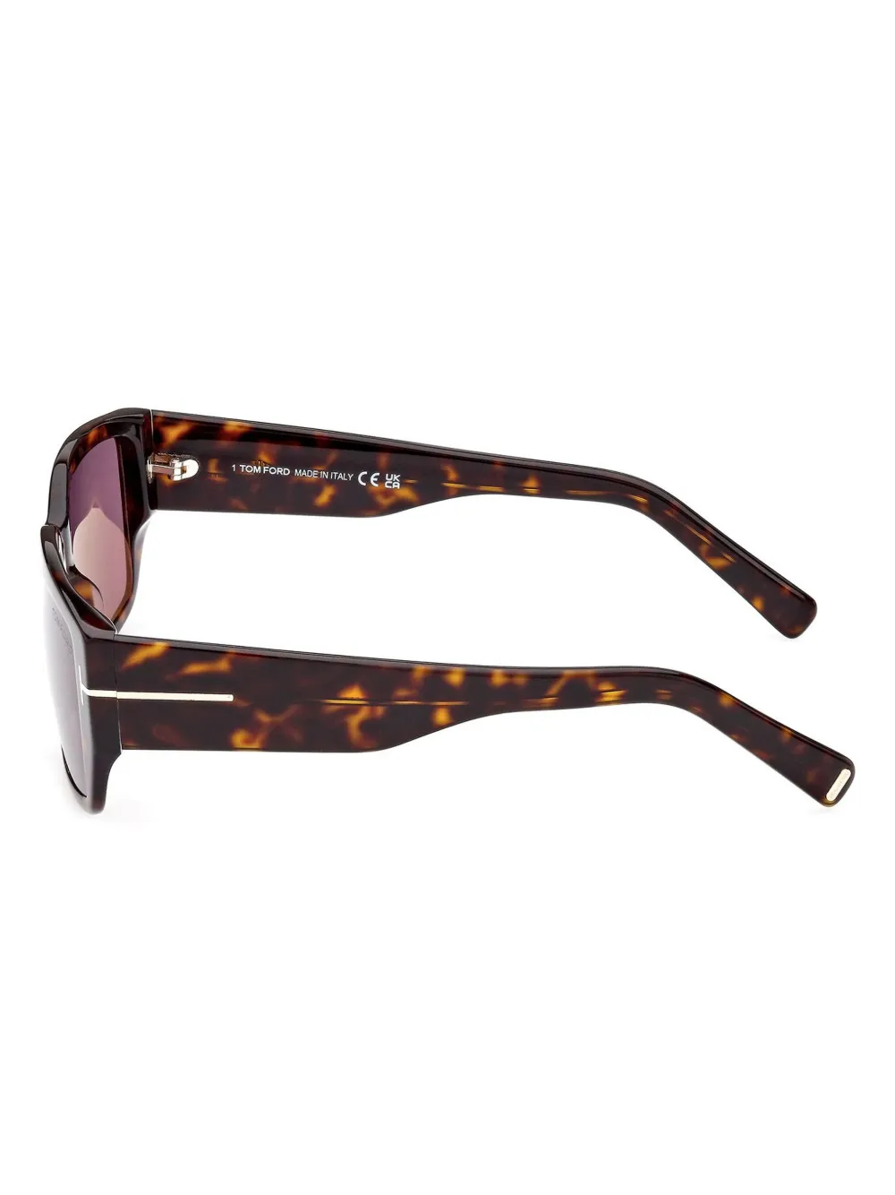 TOM FORD Eyewear Silvano zonnebril Bruin