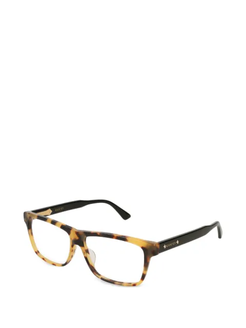 Gucci Eyewear lentes con armazón cuadrada