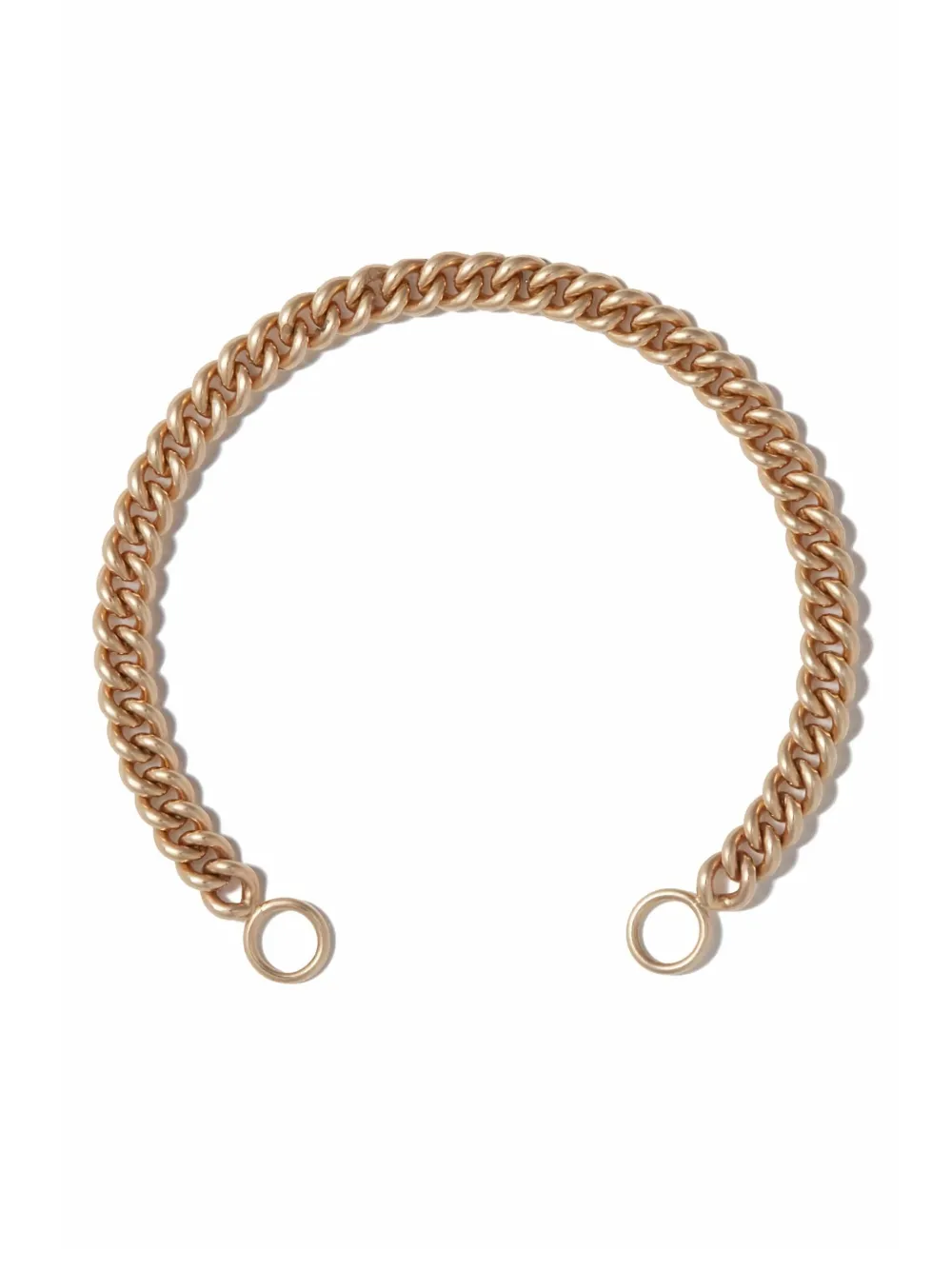 Image 1 of Marla Aaron bracelet Heavy Curb Chain en or 14ct