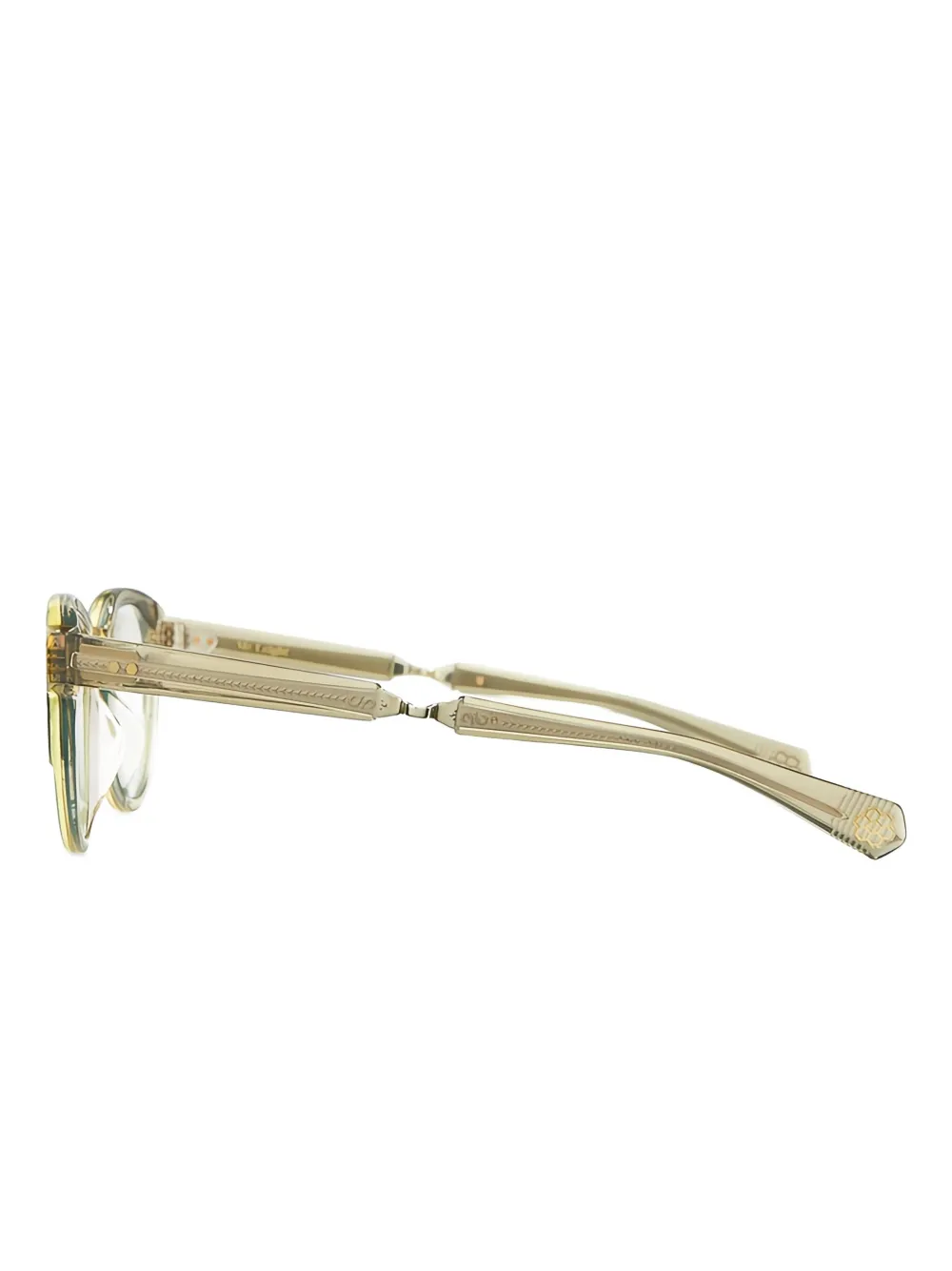 Mr Leight Audrey C Round-frame Glasses In Neutral
