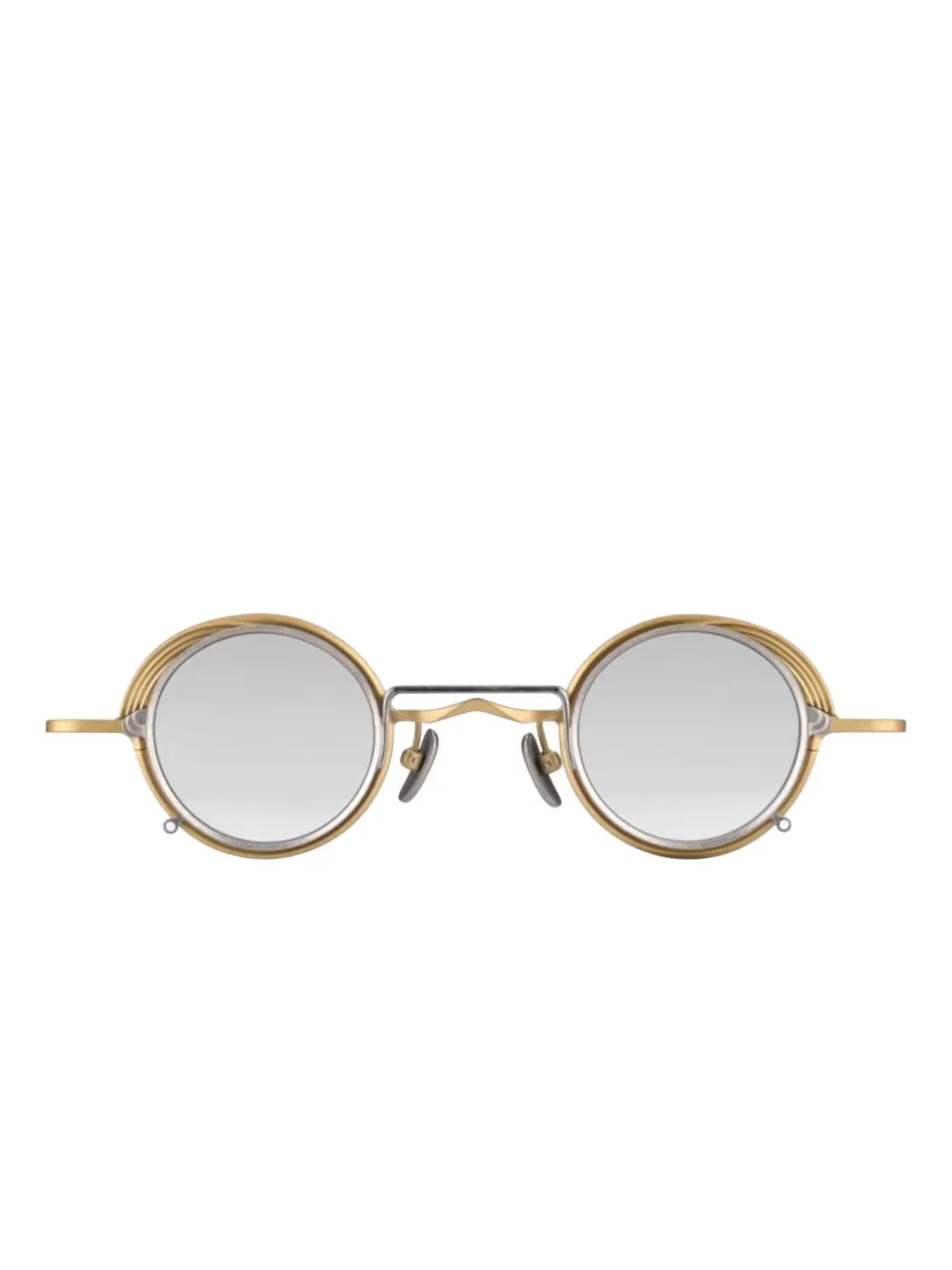 Rigards x Ziggy Chen double-frame sunglasses Goud