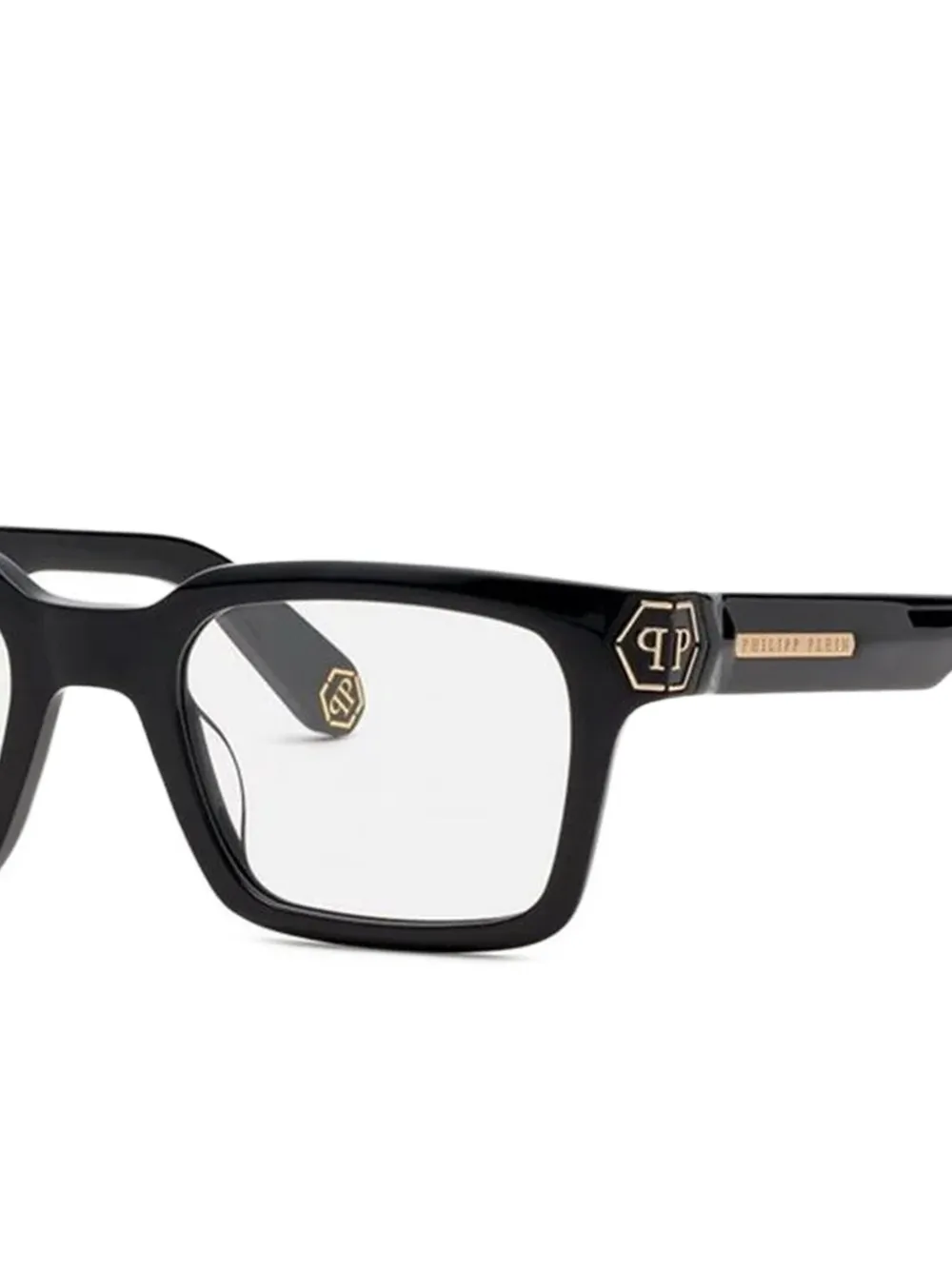 Philipp Plein Eyewear logo detailing frames | Men | Image 2