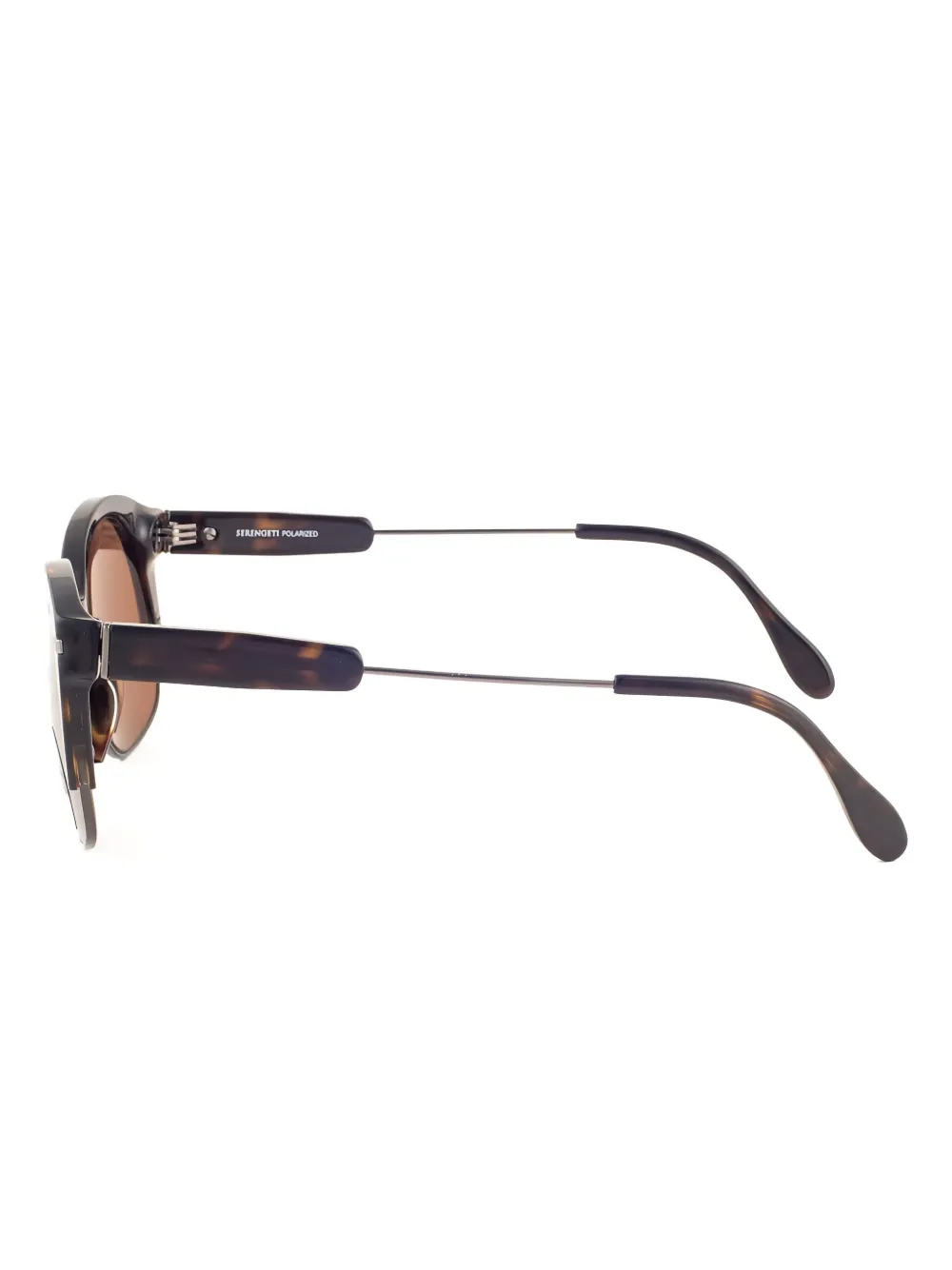 Serengeti Eyewear Vinita zonnebril met schildpadschild-design Bruin