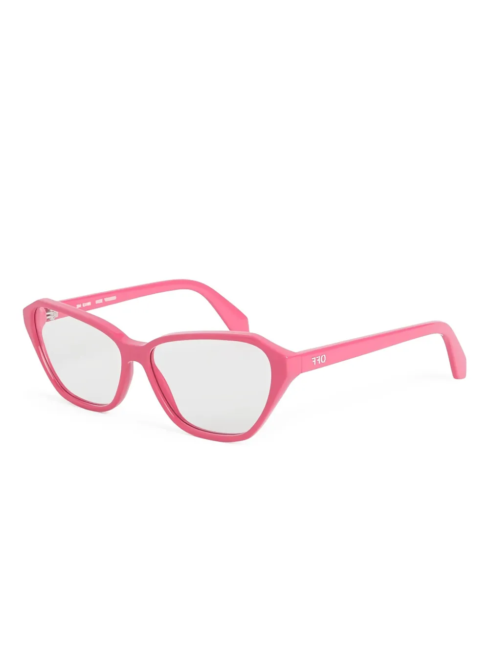 Off-White Eyewear ジオメトリック眼鏡フレーム - 3200 FUCHSIA Off-White Eyewear ジオメトリック眼鏡フレーム - 3200 FUCHSIA