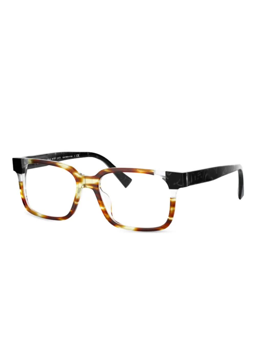 Alain Mikli square-frame glasses - Geel