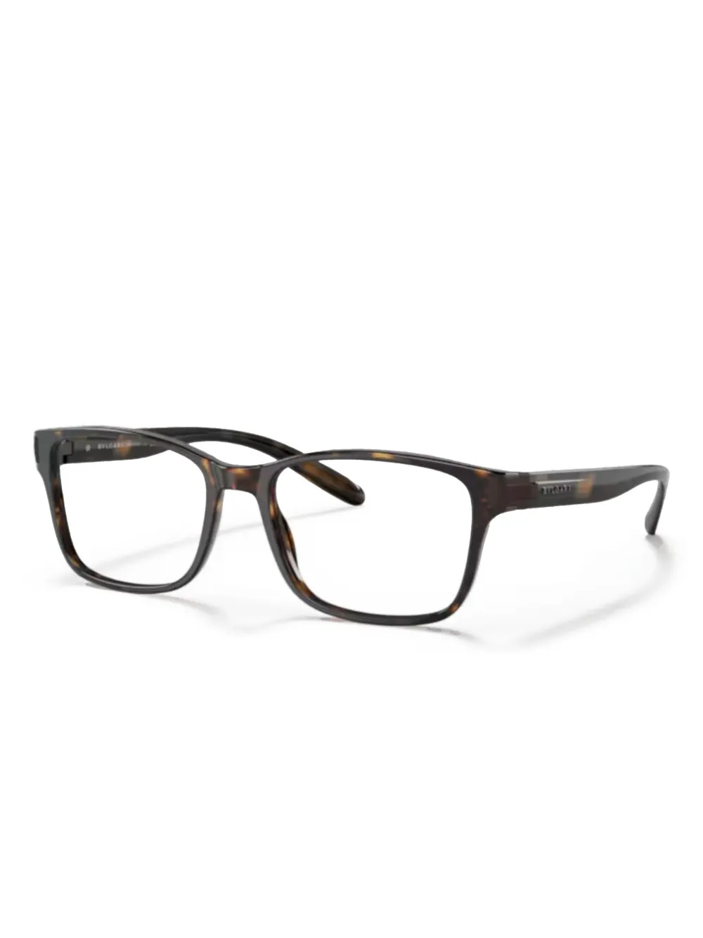 Bvlgari square-frame glasses – Brown Bvlgari square-frame glasses – Brown