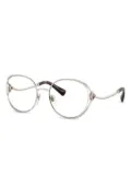 Bvlgari crystal-embellished glasses - Gold