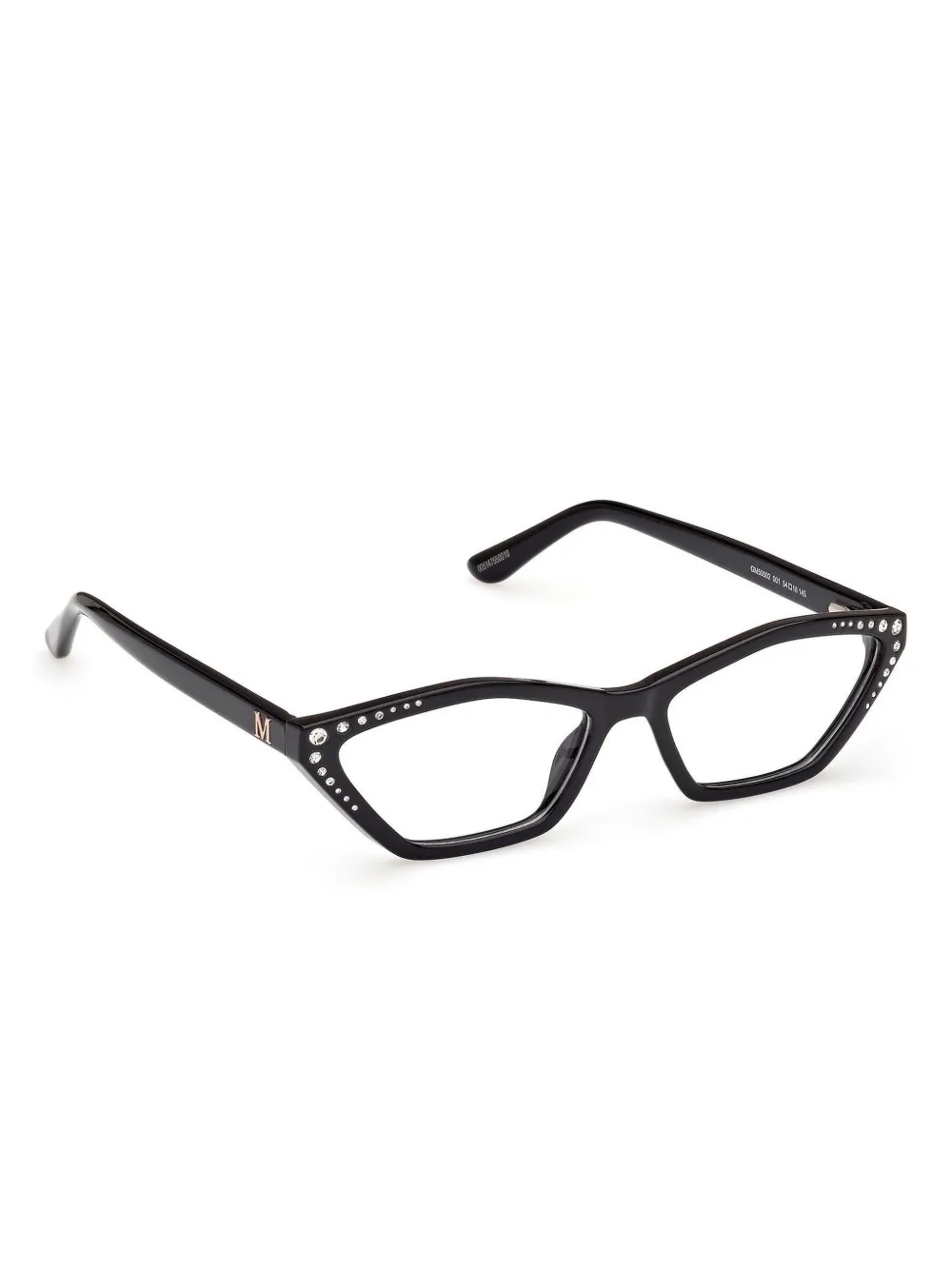 GUESS EYEWEAR Bril met cat-eye montuur Zwart