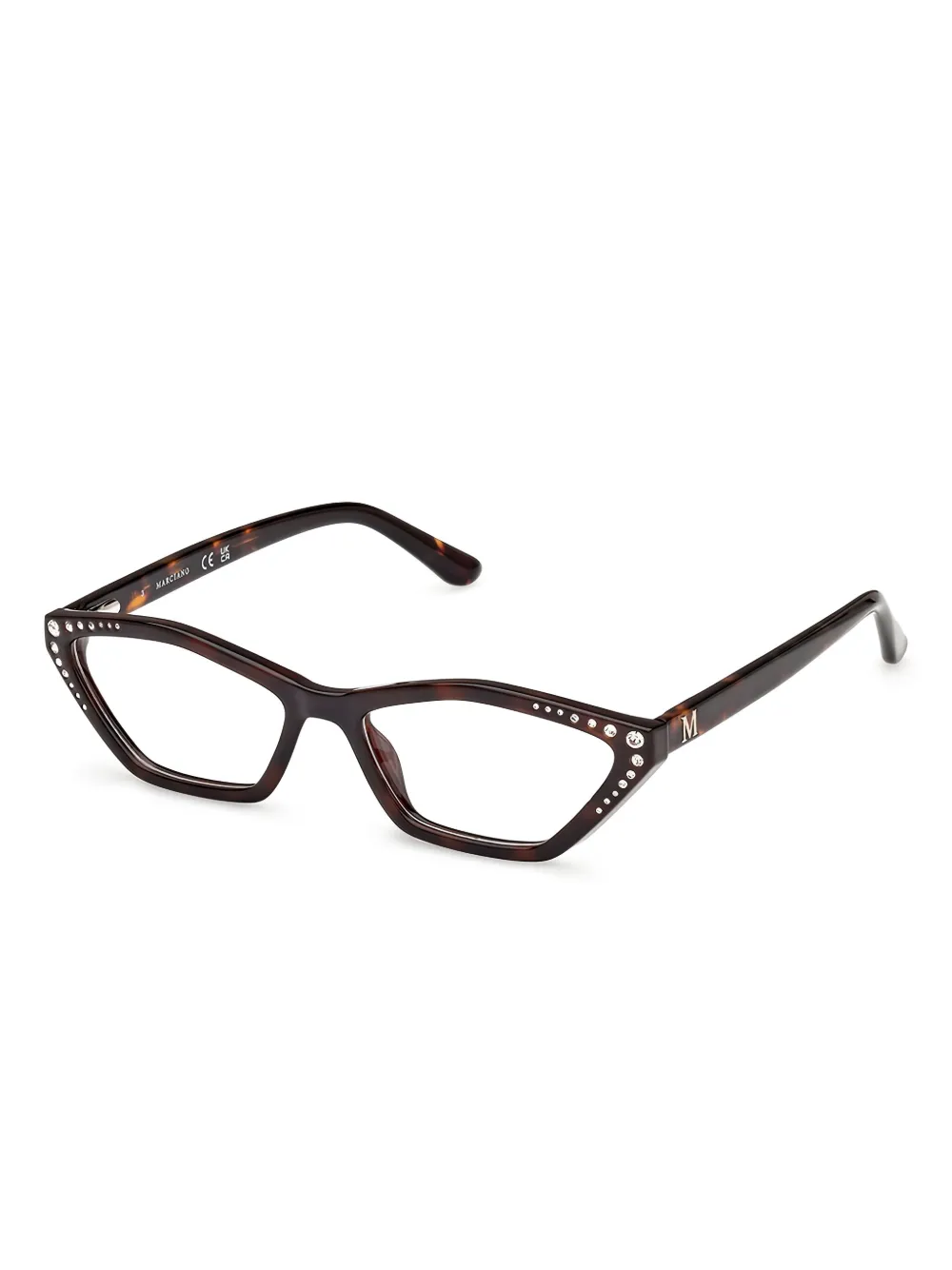 Marciano lunettes de vue à monture papillon | marron | Image 1