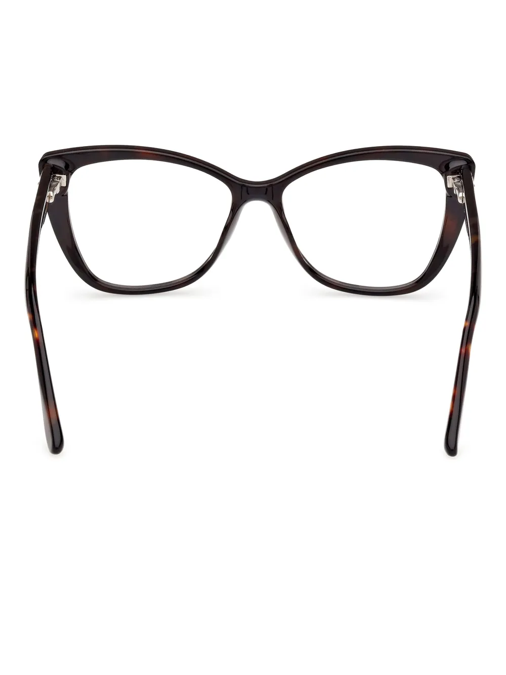 GUESS EYEWEAR Bril met geometrisch montuur Bruin