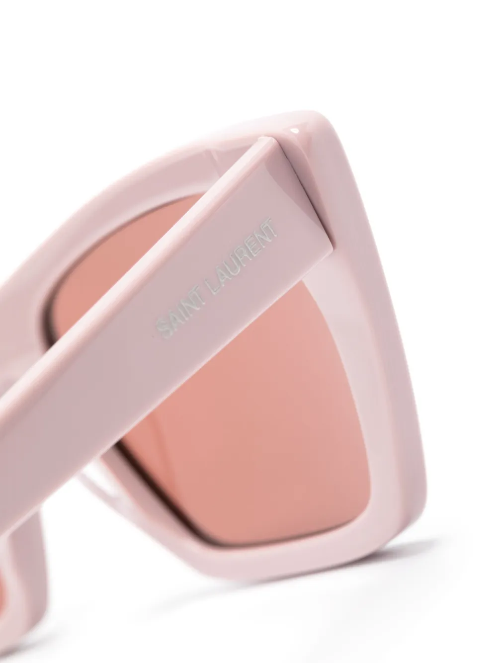 Saint Laurent Eyewear SL 276 Mica zonnebril met cat-eye montuur Roze