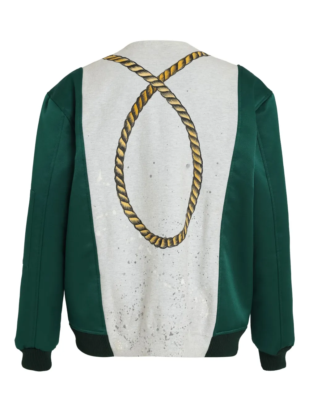 À La Garçonne Moletom Upcycling com estampa de corda | Moletom | Image 2