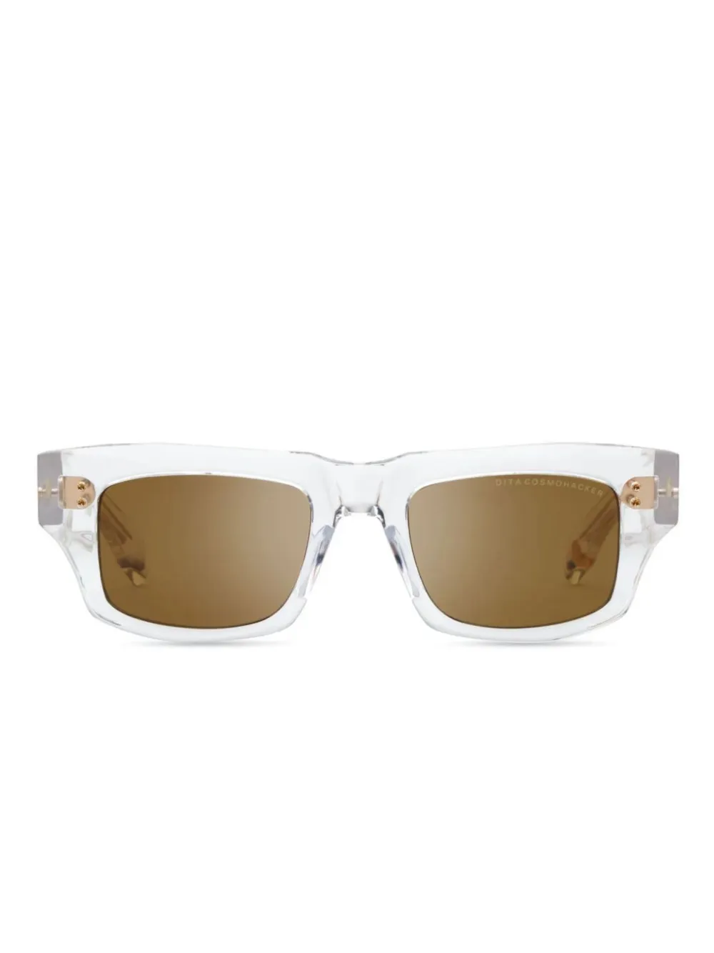 Dita Eyewear Zonnebril met vierkant montuur Wit