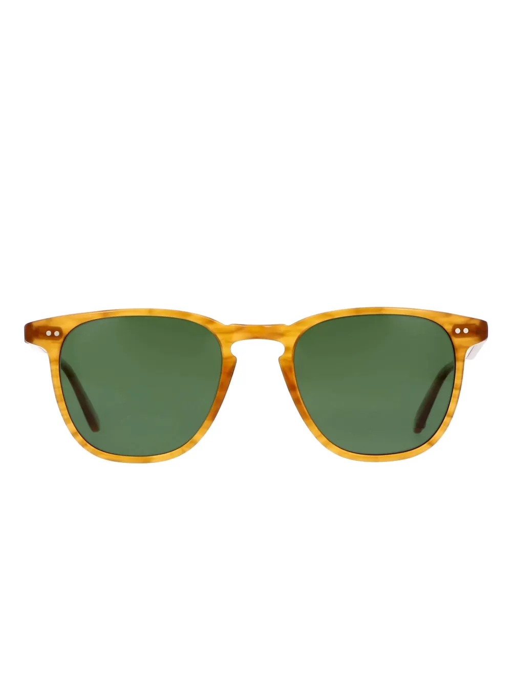 Garrett Leight Brooks square-framed sunglasses Geel