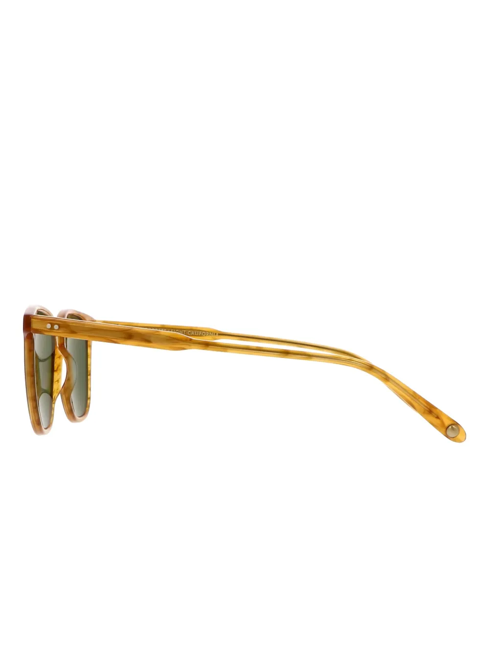 Garrett Leight Brooks square-framed sunglasses Geel