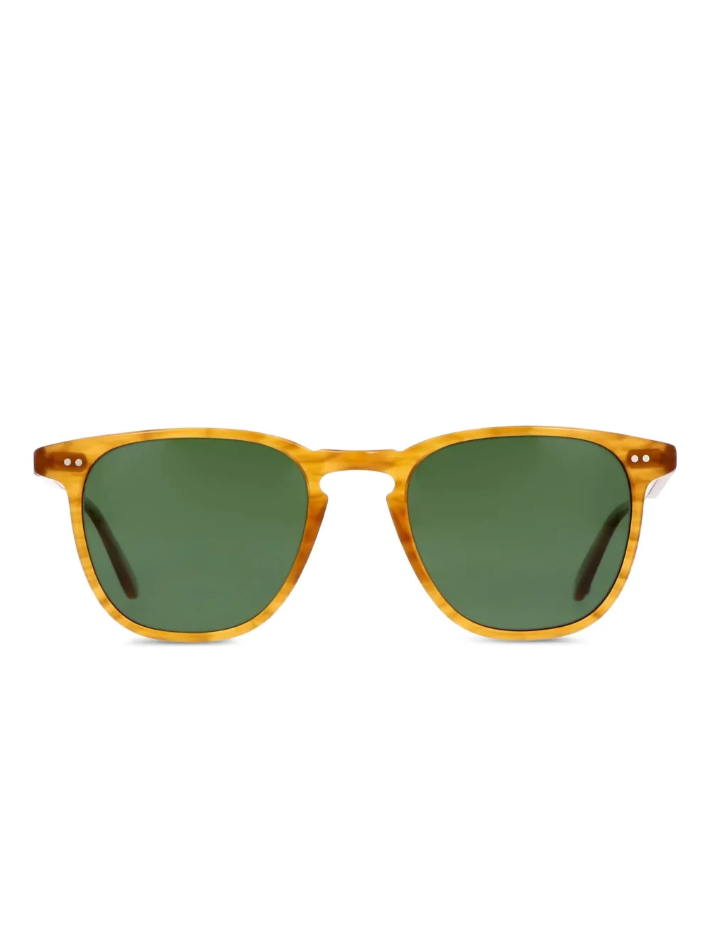 Garrett Leight Brooks square-framed sunglasses Geel