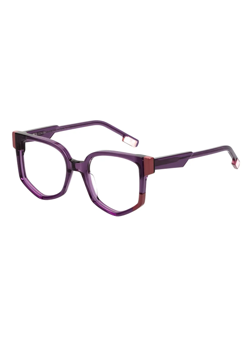 J Plus Fosca geometric-frame glasses | Image 2