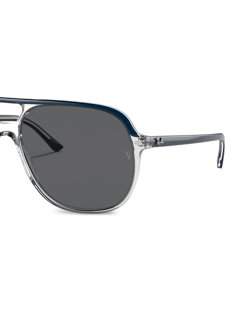Ray-Ban Zonnebril met piloten montuur Grijs