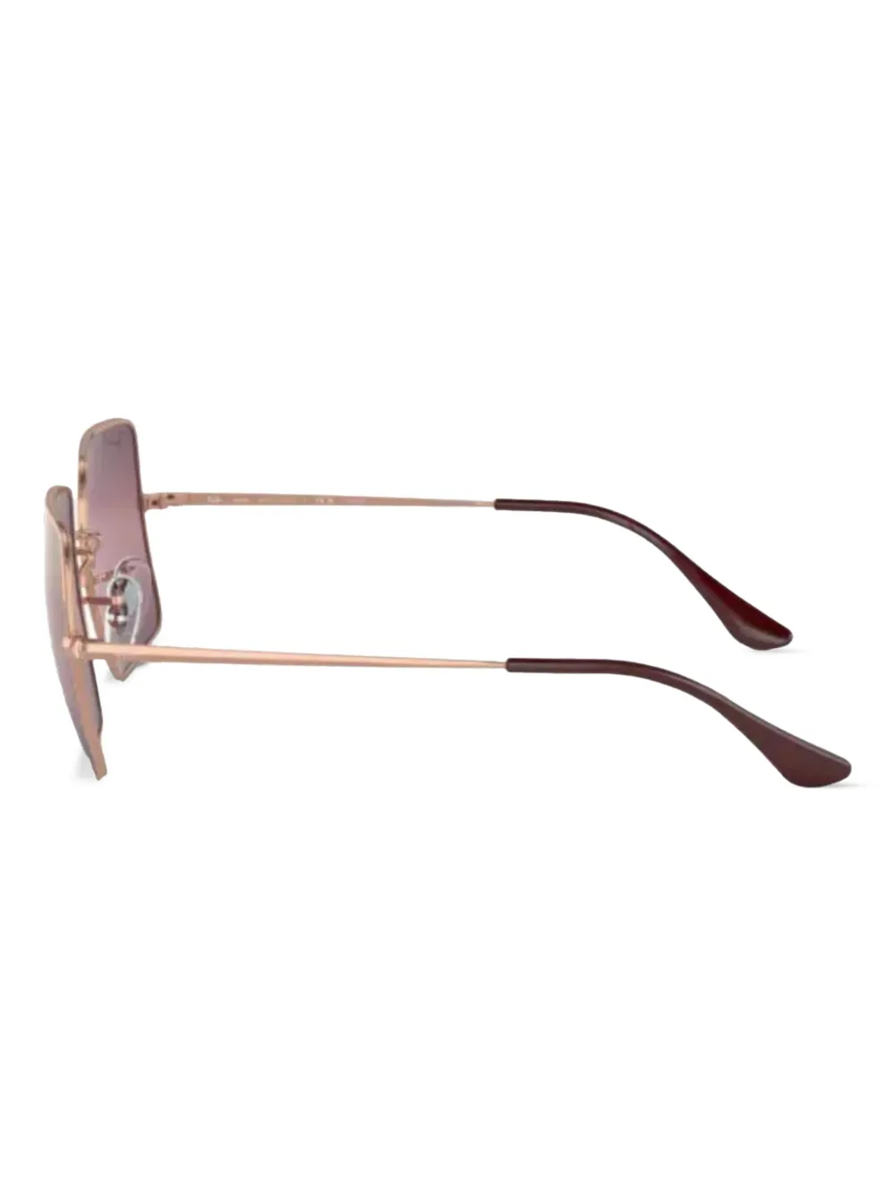 Ray-Ban Zonnebril met vierkant montuur Goud