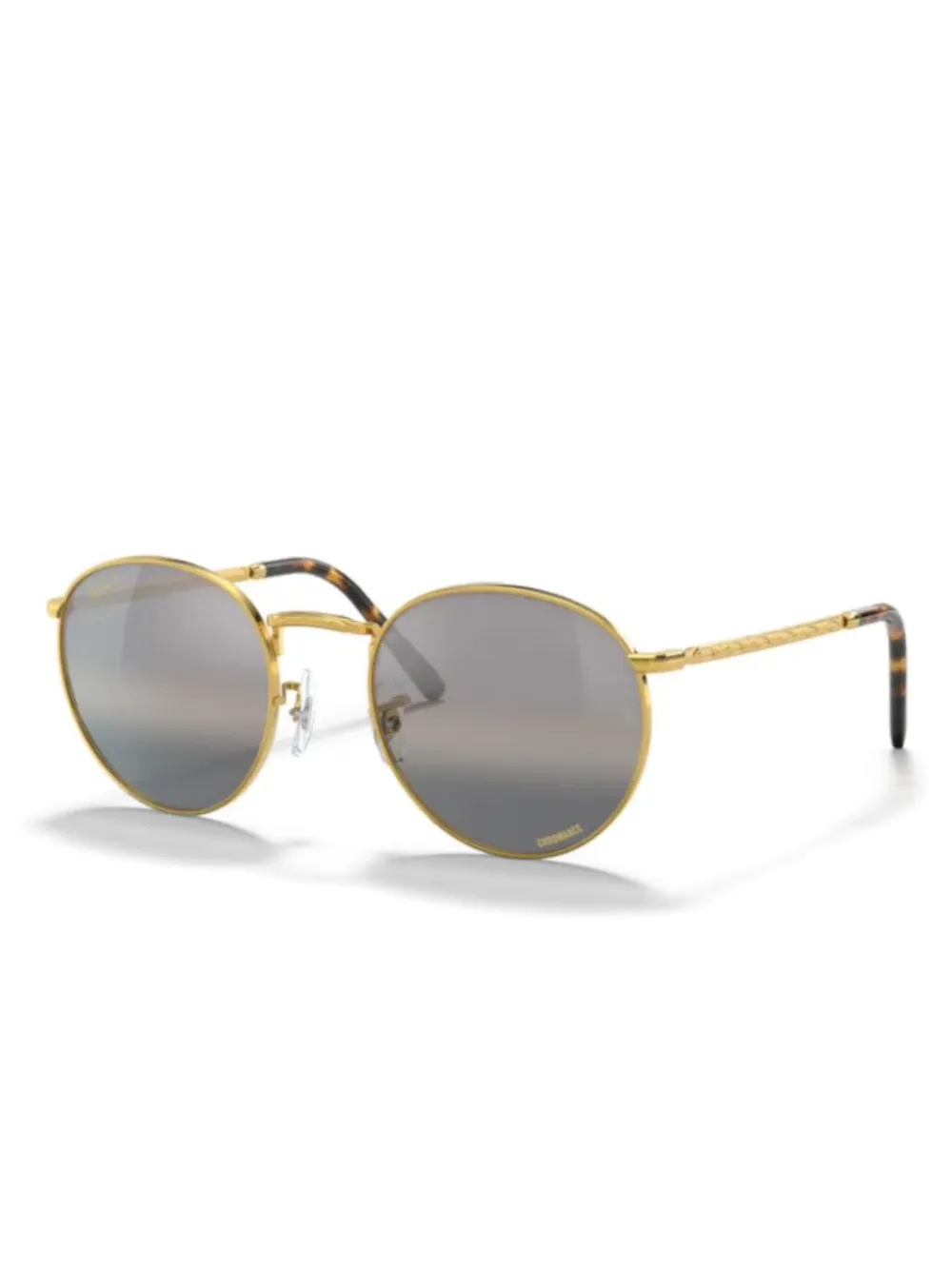 Ray-Ban round-frame sunglasses - Goud