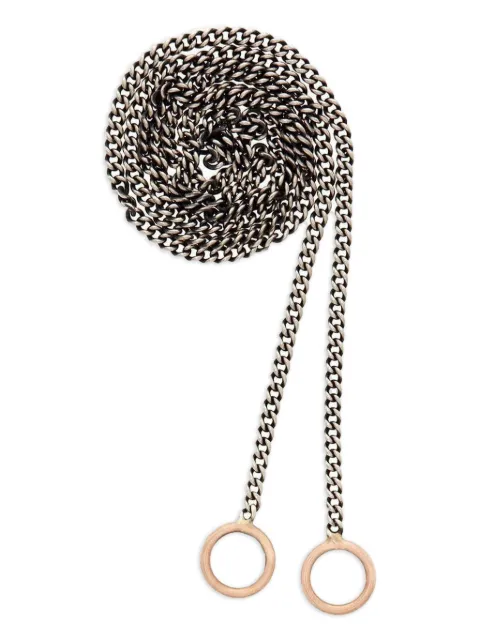 Marla Aaron 14kt yellow gold Fine Curb Chain necklace