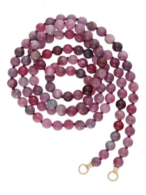 Marla Aaron 14kt yellow gold Greenland Ruby Strand necklace
