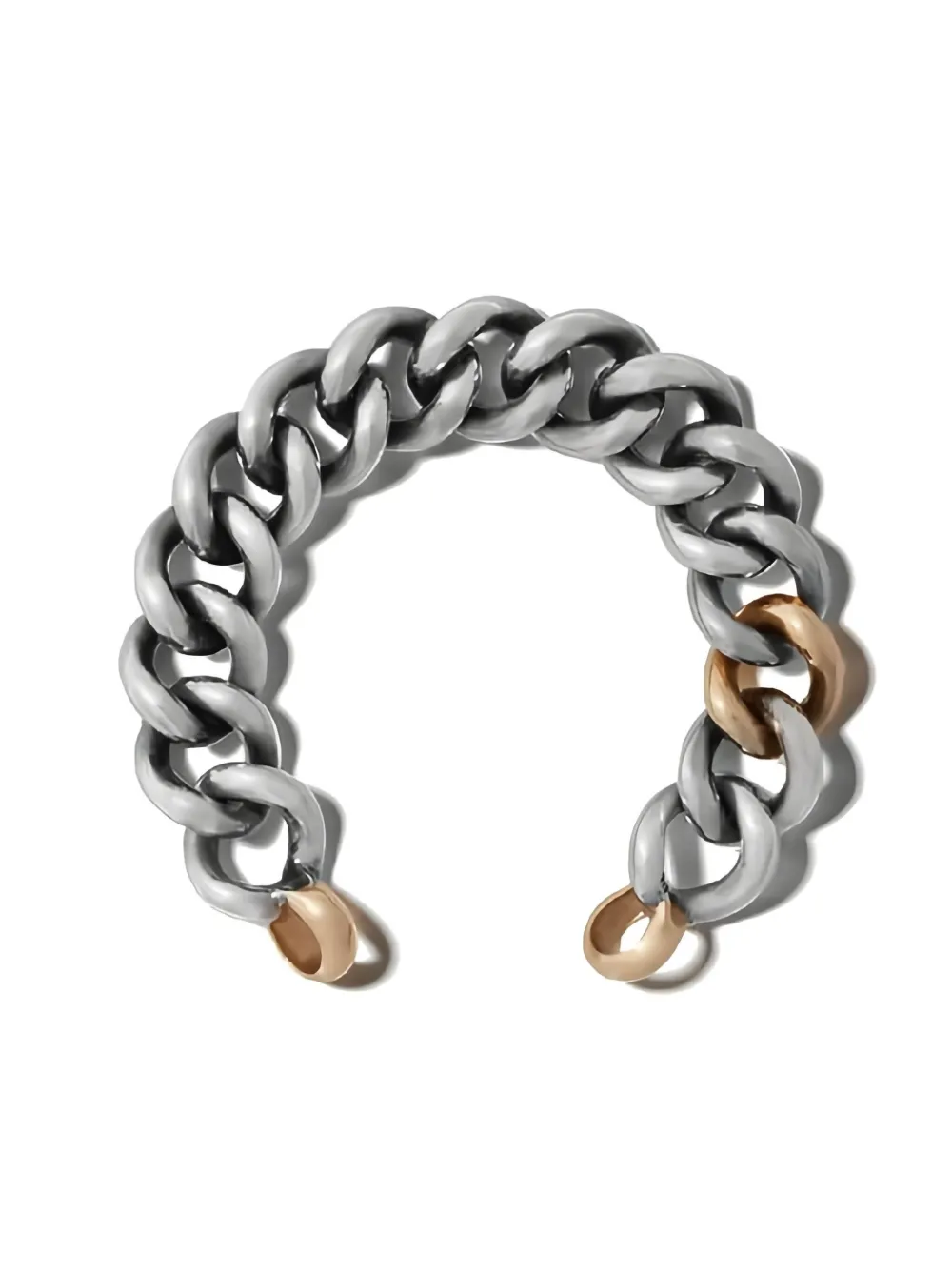 Image 1 of Marla Aaron 14kt yellow gold Mega Curb Chain bracelet