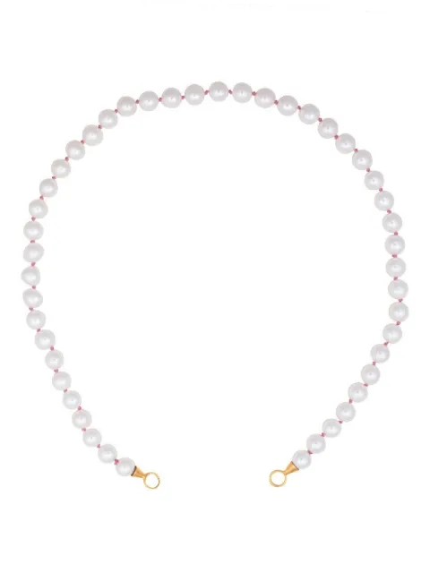 Marla Aaron collier en or 14ct à perles d'Akoya
