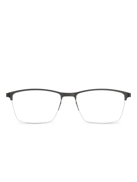 Lindberg Brille mit eckigem Gestell