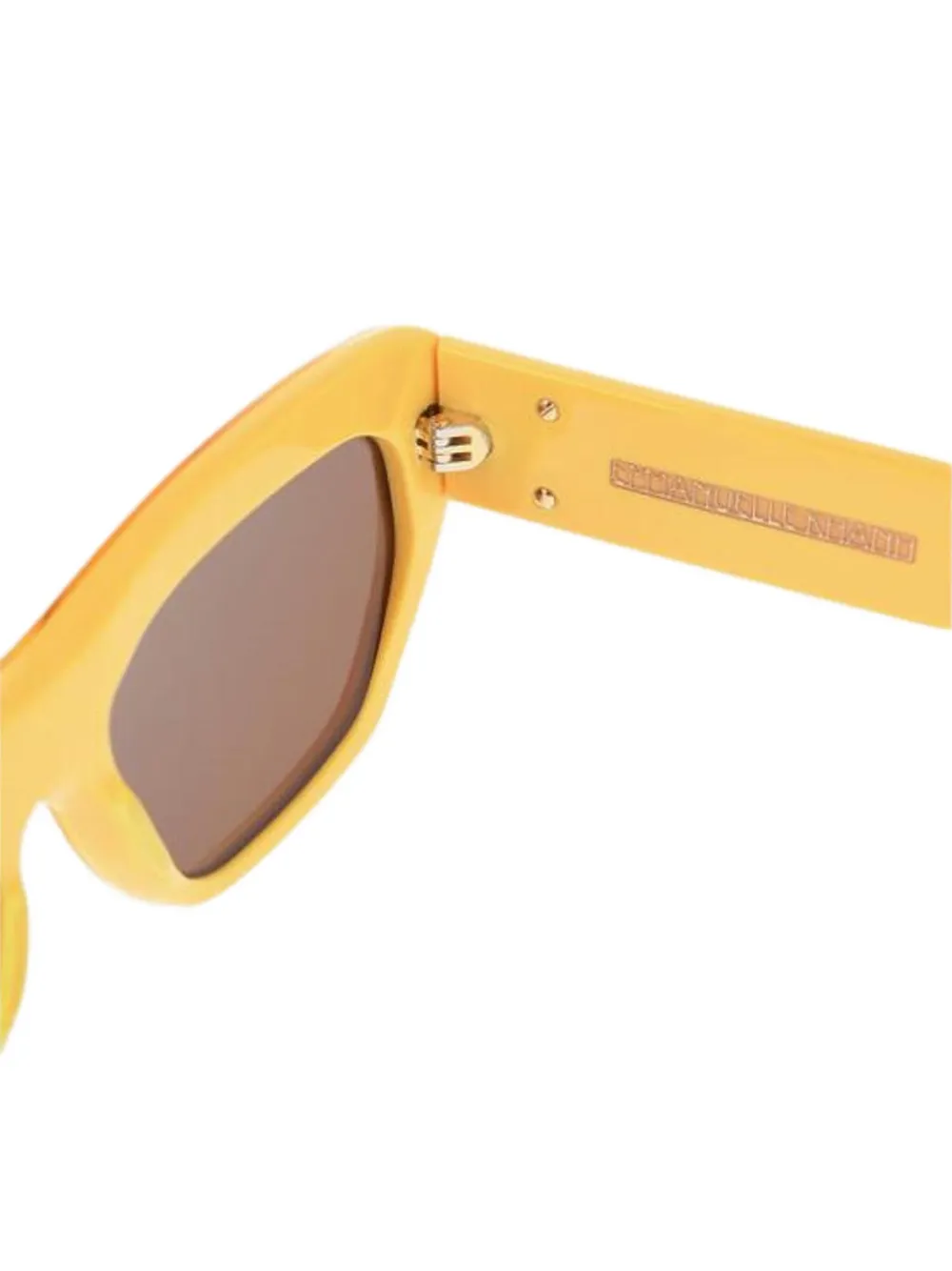  Emmanuelle Khanh Silencio Sunglasses - Yellow 
