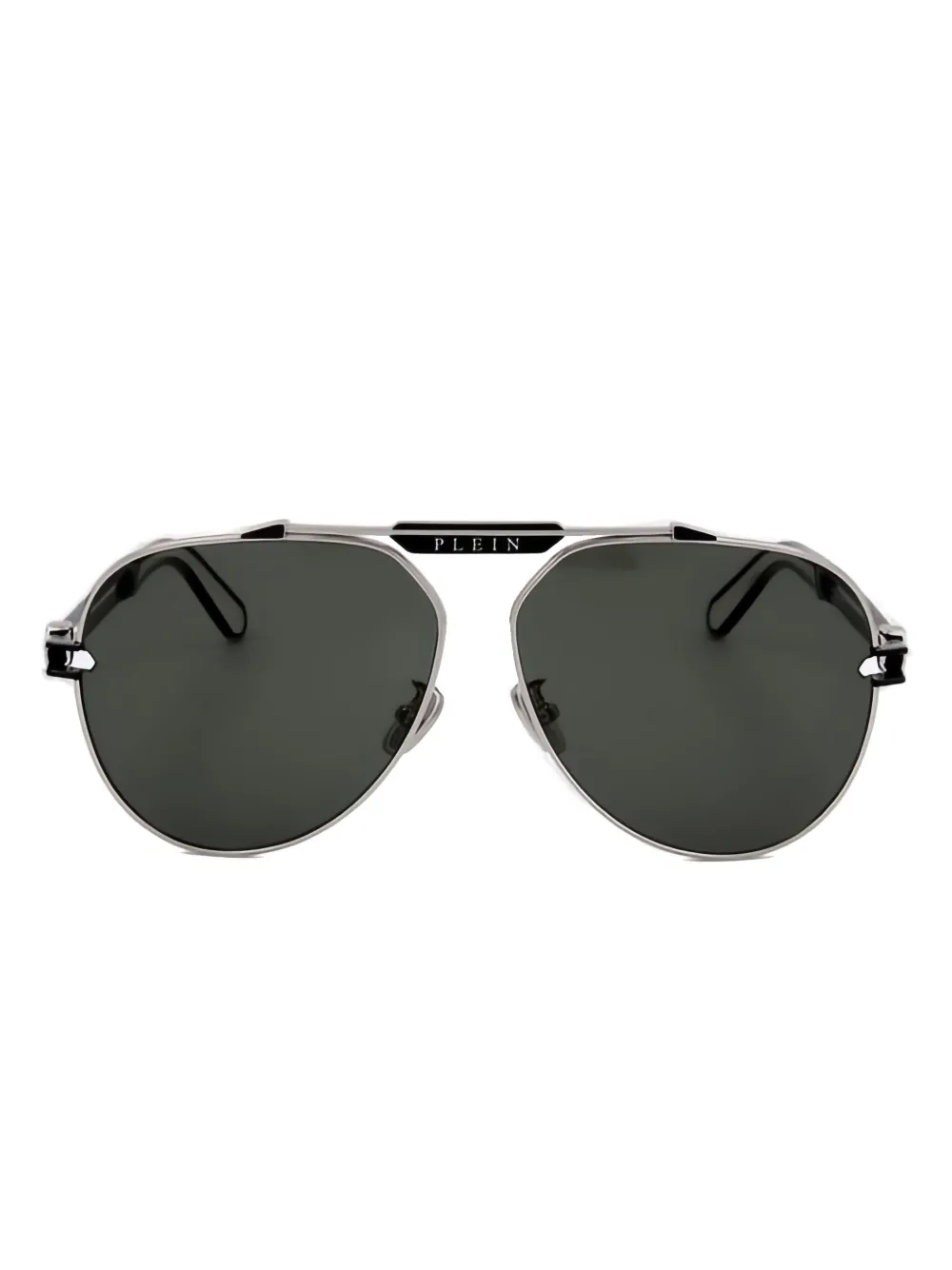 Philipp Plein pilot-frame sunglasses | Silver | Image 1