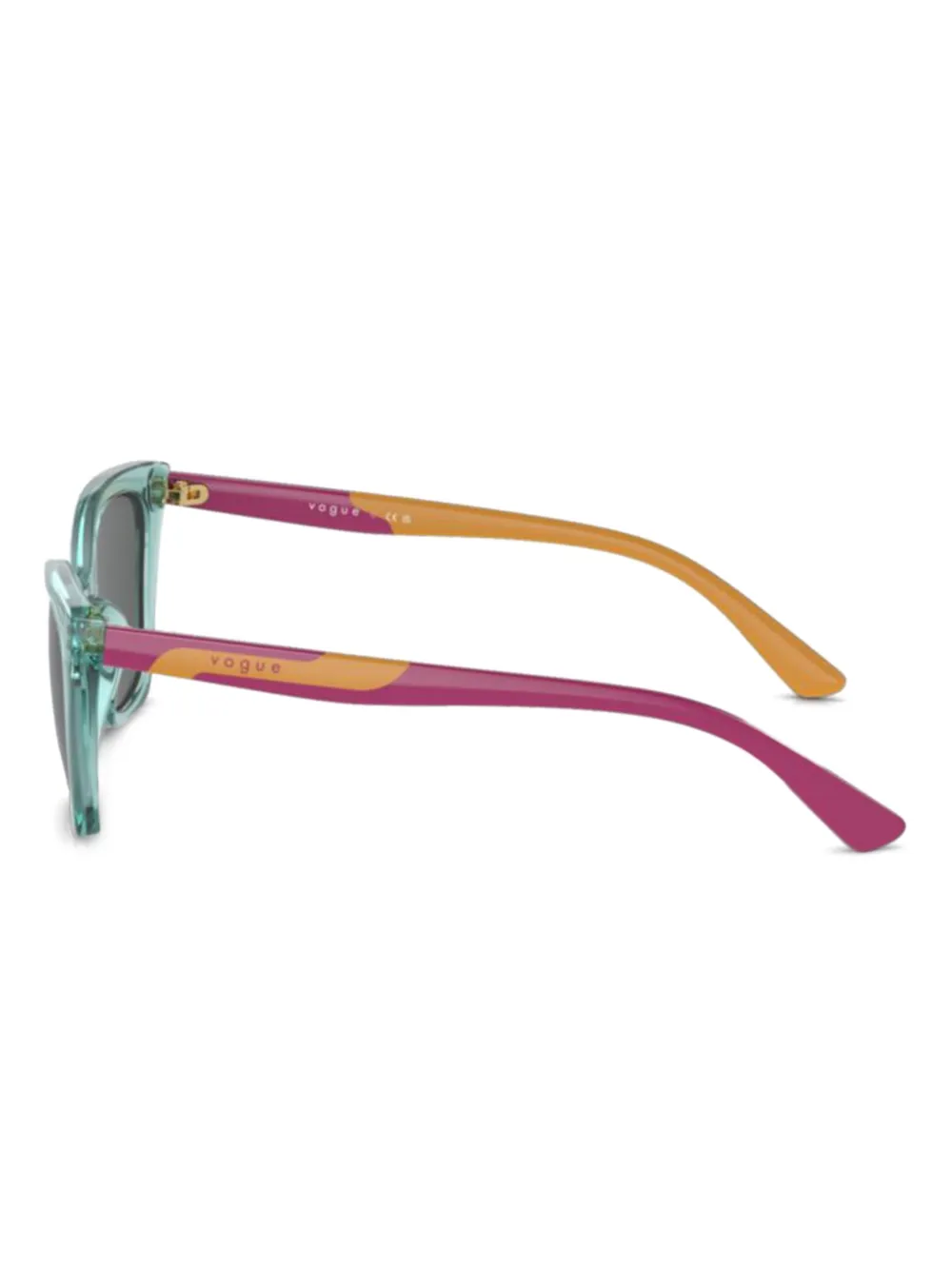 Vogue Eyewear Zonnebril met vierkant montuur Groen