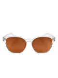 Moncler Eyewear square frame sunglasses - White