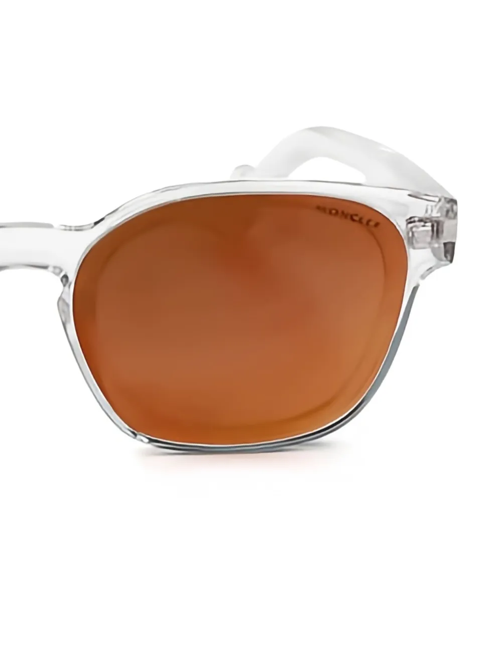 monclereyewear Moncler Eyewear Zonnebril met vierkant montuur - Wit