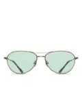 Matsuda pilot-frame sunglasses - Gold