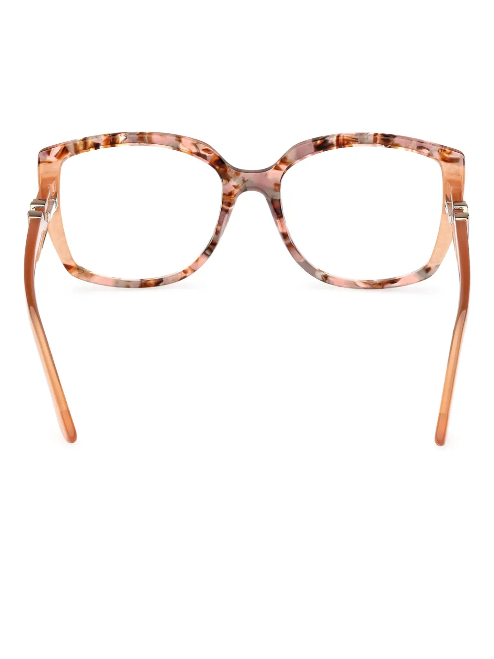 GUESS EYEWEAR Bril met vierkant montuur Beige