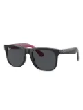 RAY-BAN JUNIOR square-frame sunglasses - Black