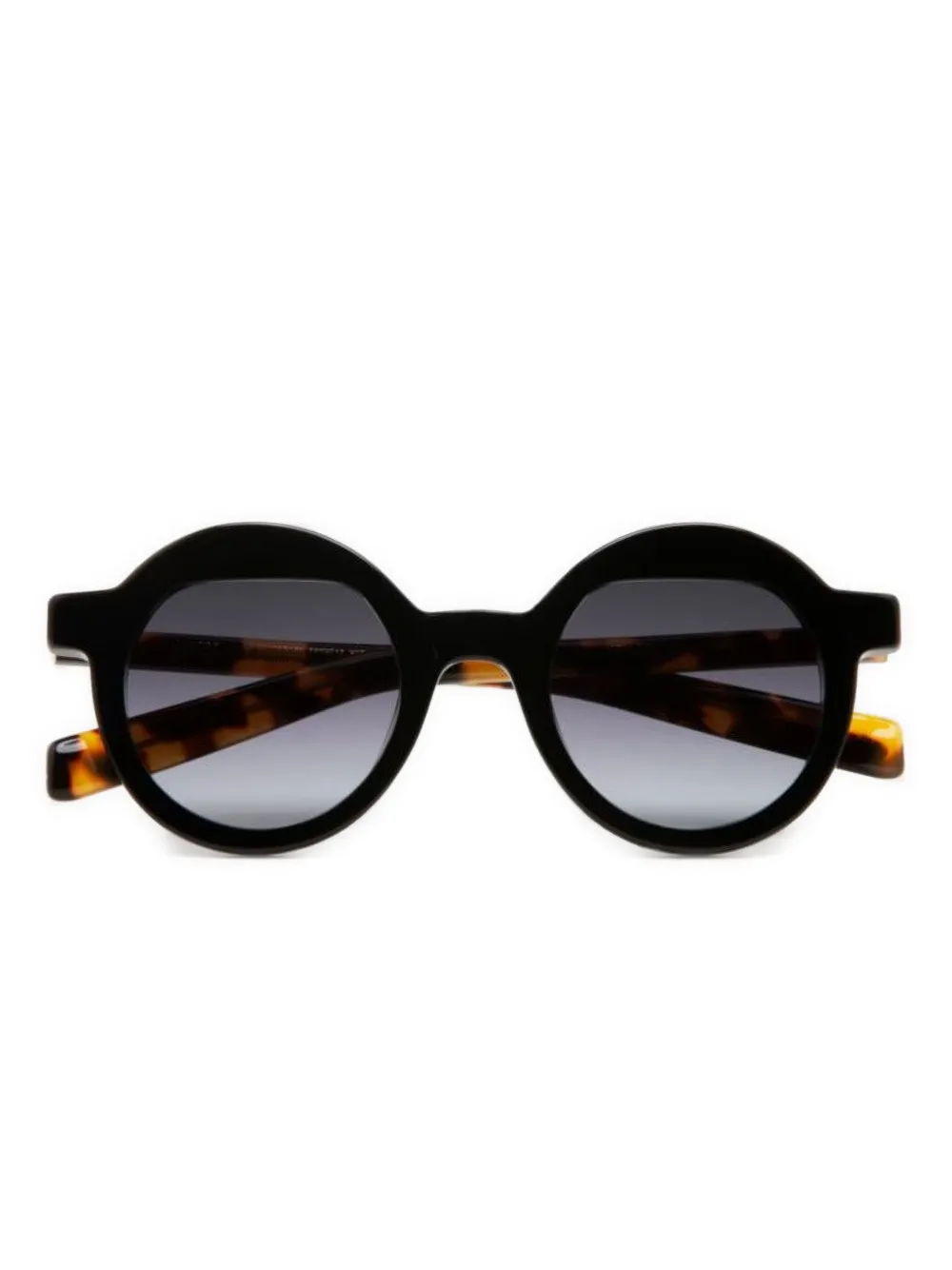 Kaleos round-frame sunglasses - Zwart