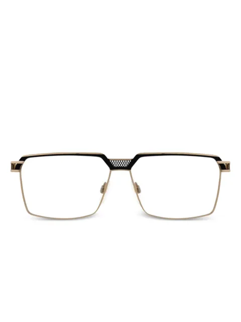 Cazal pilot-frame glasses